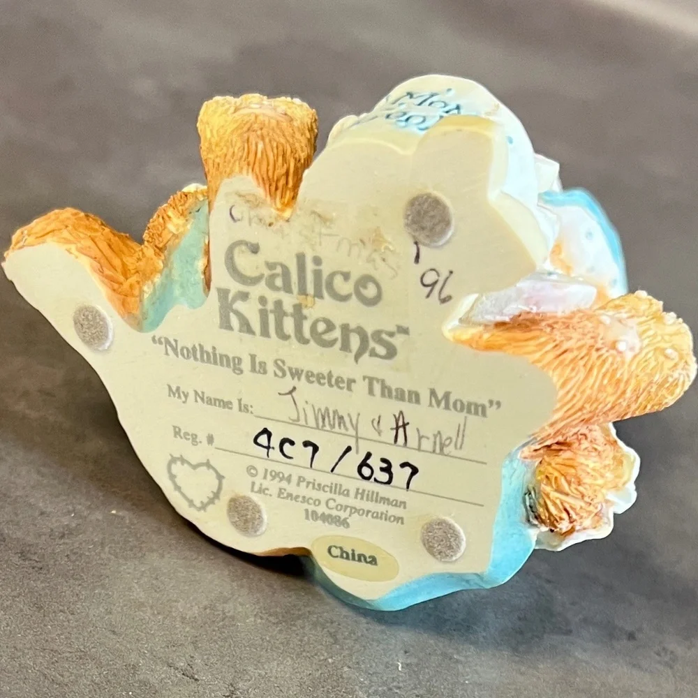 Calico Kittens Collection “Nothing Is Sweeter Than Mom” - Picture 9 of 12